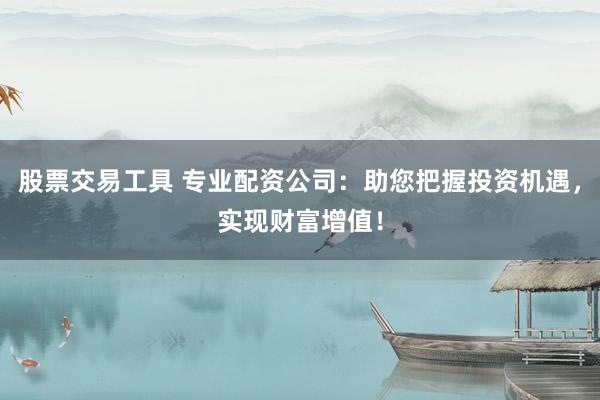 股票交易工具 专业配资公司：助您把握投资机遇，实现财富增值！