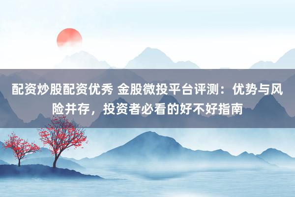 配资炒股配资优秀 金股微投平台评测：优势与风险并存，投资者必看的好不好指南