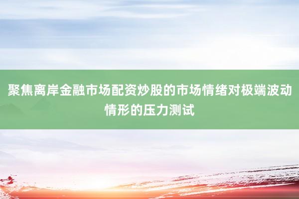 聚焦离岸金融市场配资炒股的市场情绪对极端波动情形的压力测试